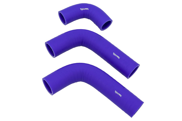 Патрубки радиатора УАЗ-452 Буханка (легковой) дв.421 (100л.с.) силикон.армир.(3 шт) Патрубки радиатора УАЗ-452 Буханка (легковой) дв.421 (100л.с.) силикон.армир.(3 шт)