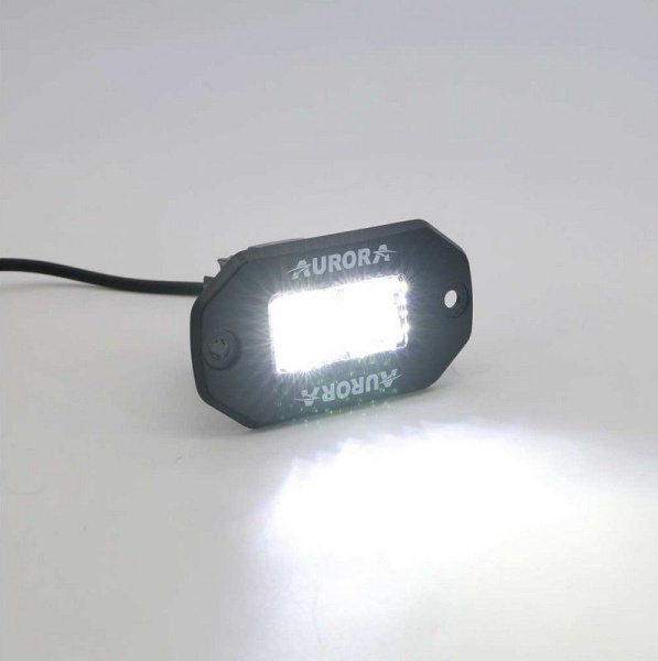 Светодиодные фары рабочего света AURORA 76x38 мм 20W (комплект 2 шт)