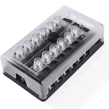 Держатель предохранителей 12 шт. Держатель предохранителей 12 шт.