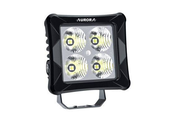 Светодиодные фары рабочего света AURORA 76x76 мм 40W (комплект 2 шт)