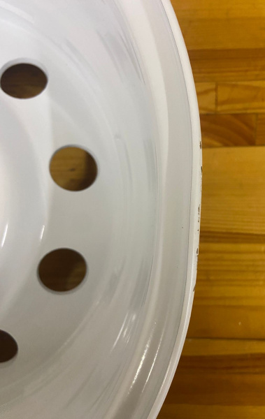 1 Диск усиленный УАЗ стальной белый 5x139,7 7xR16 d110 ET-19 (уценка) 1 Диск усиленный УАЗ стальной белый 5x139,7 7xR16 d110 ET-19 (уценка)