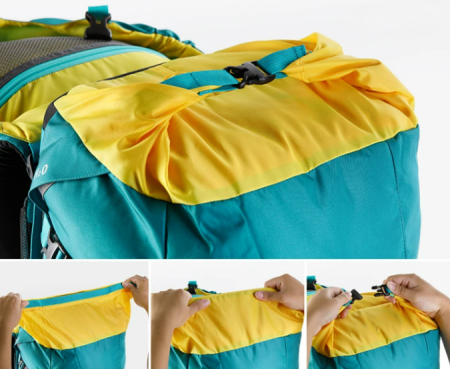 Рюкзак туристический Naturehike 45 л, черный