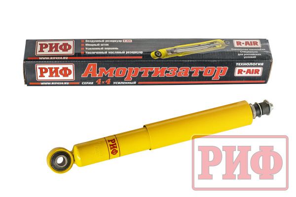 Амортизатор усиленный РИФ задний Toyota Fortuner 2015+ лифт 40 мм
