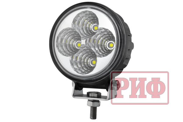 Бампер РИФ силовой передний Toyota Land Cruiser 200 2007-2015 c доп. фарами и защитой бачка омывателя