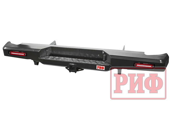 Бампер РИФ задний VW Amarok с фаркопом и фонарями Бампер РИФ задний VW Amarok с фаркопом и фонарями