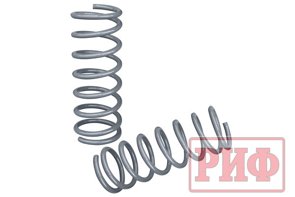 Пружины РИФ задние усиленные штатные SsangYong Kyron, Rexton 2 сзади мост и Rexton 3 сзади мост +75 кг