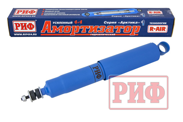 Амортизатор усиленный РИФ "Арктика" задний Toyota Land Cruiser 70-73-78 (1990-1996) лифт 50 мм