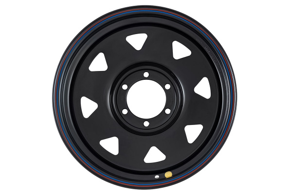 Диск усиленный Тойота Ниссан стальной черный 6x139,7 8xR18 d110 ET+20 (треуг.) Диск усиленный Тойота Ниссан стальной черный 6x139,7 8xR18 d110 ET+20 (треуг.)