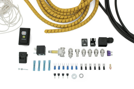 Комплект подключения принудительной блокировки УАЗ, Нива с пневматическим приводом Комплект подключения принудительной блокировки УАЗ, Нива с пневматическим приводом