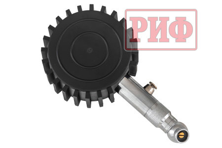 Манометр РИФ (черный) от 0 до 1 атм.