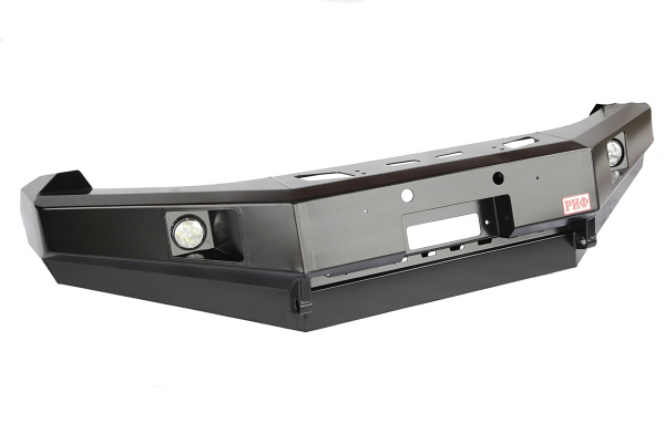 Бампер РИФ передний VW Amarok с доп. фарами без защитной дуги Бампер РИФ передний VW Amarok с доп. фарами без защитной дуги