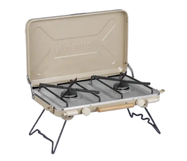Плита газовая двойная Naturehike 2,5 кВт, бежевая Плита газовая двойная Naturehike 2,5 кВт, бежевая