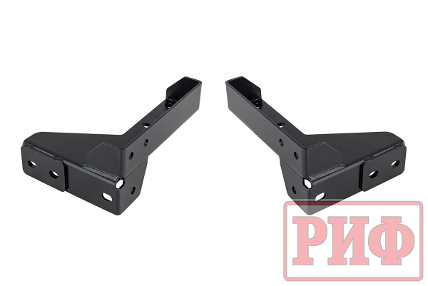 Бампер РИФ силовой задний УАЗ Буханка с фонарями, калиткой, возможн. уст. фаркопа, стандарт Бампер РИФ силовой задний УАЗ Буханка с фонарями, калиткой, возможн. уст. фаркопа, стандарт