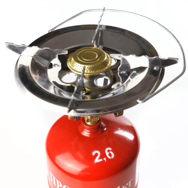 Горелка газовая одноконфорочная туристическая, диаметр 220 мм Горелка газовая одноконфорочная туристическая, диаметр 220 мм