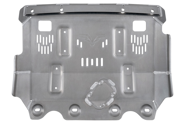 Защита Falcon радиатора, картера, РК, КПП для Haval H5 4 2.0T, бензин, (2023+), алюм. 8 мм