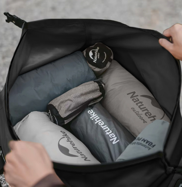 Гермосумка Naturehike 60 л ПВХ (черная)