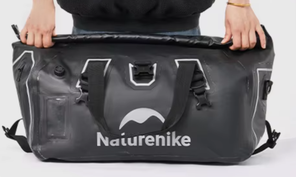 Гермосумка Naturehike 40 л ПВХ (черная)