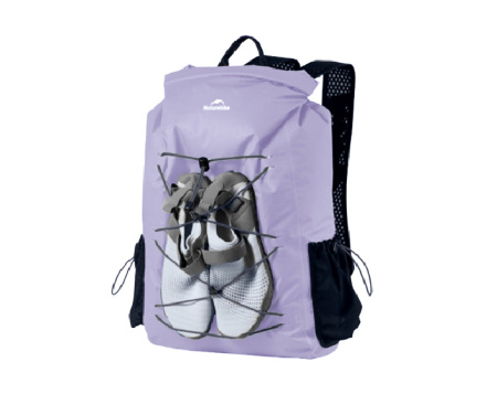 2 Рюкзак туристический Naturehike 18 л, ПВХ, фиолетовый 2 Рюкзак туристический Naturehike 18 л, ПВХ, фиолетовый