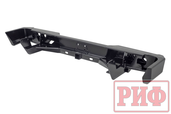 Бампер РИФ силовой задний Toyota Land Cruiser 78 2007+ с квадратом под фаркоп и фонарями стандарт Бампер РИФ силовой задний Toyota Land Cruiser 78 2007+ с квадратом под фаркоп и фонарями стандарт