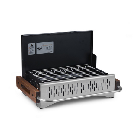 Гриль угольный Naturehike BBQ, черный