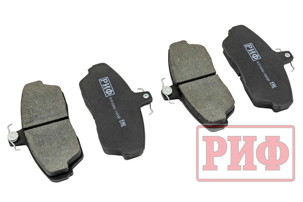 Колодки тормозные передние РИФ для ГАЗ Соболь (3302-3501090)