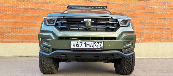 Бампер РИФ силовой передний TANK 400 c защитой радиатора (устанав. только с площадкой RIFT40-30000)