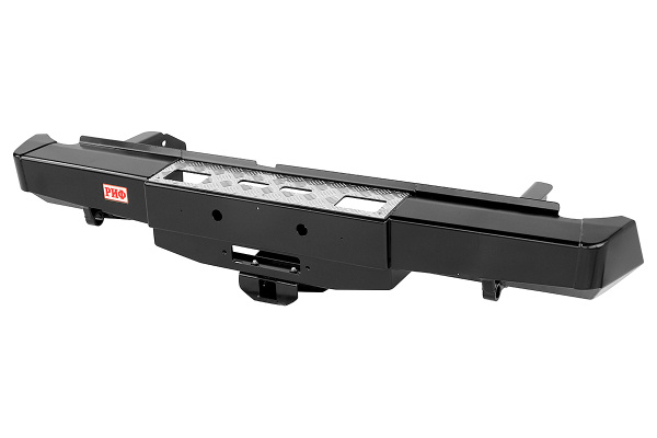 Бампер РИФ задний Nissan Navara D40 2010+ с площадкой под лебёдку и квадратом под фаркоп Бампер РИФ задний Nissan Navara D40 2010+ с площадкой под лебёдку и квадратом под фаркоп