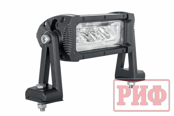 Светодиодная фара водительского света РИФ с ДХО 180 мм 32W