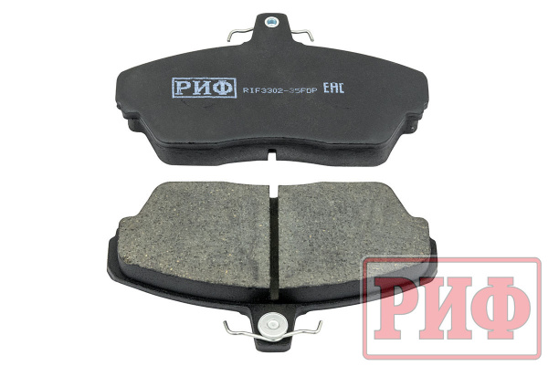 Колодки тормозные передние РИФ ГАЗ Соболь (3302-3501090) Колодки тормозные передние РИФ ГАЗ Соболь (3302-3501090)