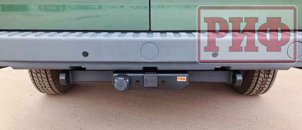 Фаркоп РИФ усиленный для ГАЗ Соболь NN под штатный бампер (без шара и переходника)