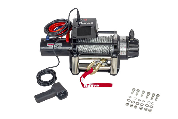 Лебёдка электрическая 12V Runva 12500 lbs 5720 кг (влагозащищенная) Лебёдка электрическая 12V Runva 12500 lbs 5720 кг (влагозащищенная)