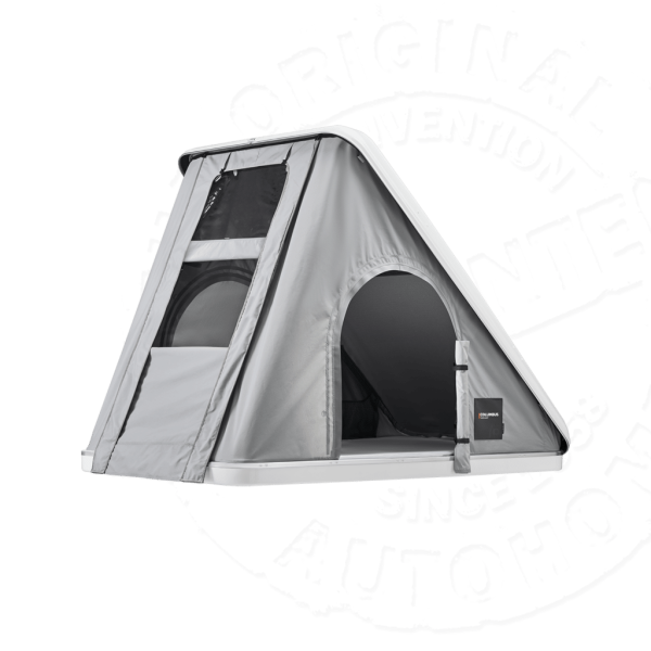 1 Палатка на крышу автомобиля AUTOHOME COLUMBUS VARIANT SMALL GRAY X-LONG, тент серый, лестница 215 1 Палатка на крышу автомобиля AUTOHOME COLUMBUS VARIANT SMALL GRAY X-LONG, тент серый, лестница 215