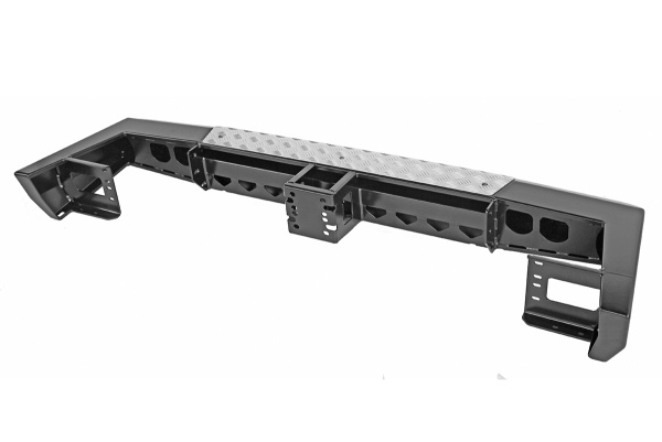 Бампер РИФ задний УАЗ Патриот 2015+ с квадратом под фаркоп стандарт Бампер РИФ задний УАЗ Патриот 2015+ с квадратом под фаркоп стандарт