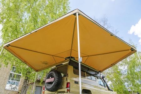 Маркиза автомобильная РИФ веерная 2,5х2,5 м (правая) Маркиза автомобильная РИФ веерная 2,5х2,5 м (правая)