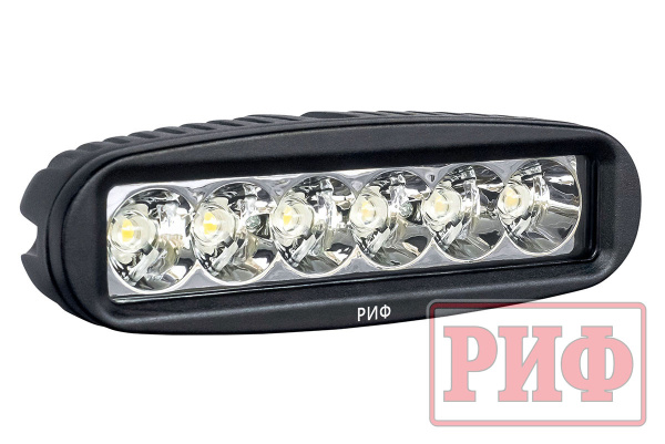 Фара дальнего света РИФ 160 мм 18W LED (уценка) Фара дальнего света РИФ 160 мм 18W LED (уценка)