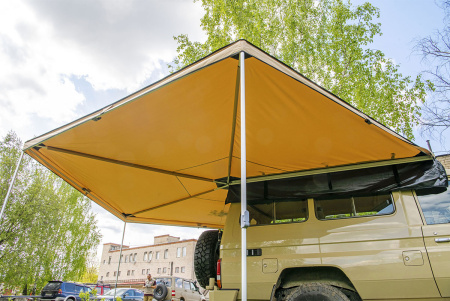 Маркиза автомобильная РИФ веерная 2,5х2,5 м (правая) Маркиза автомобильная РИФ веерная 2,5х2,5 м (правая)