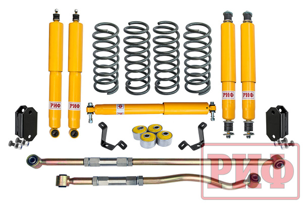 Лифт-комплект РИФ Toyota Land Cruiser 80/105 лифт 50 мм мягкий Лифт-комплект РИФ Toyota Land Cruiser 80/105 лифт 50 мм мягкий