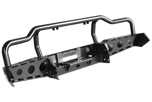 Бампер РИФ передний УАЗ Буханка c площадкой под лебёдку, с низкой защитной дугой лифт Бампер РИФ передний УАЗ Буханка c площадкой под лебёдку, с низкой защитной дугой лифт