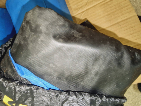 3 Сумка для вещей на запасное колесо синяя Telawei (уценка)