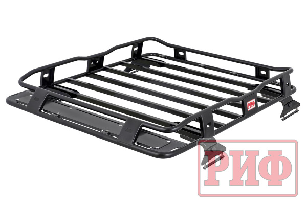 Багажник экспедиционный Nissan Navara D40 (без штатных рейлингов) Багажник экспедиционный Nissan Navara D40 (без штатных рейлингов)