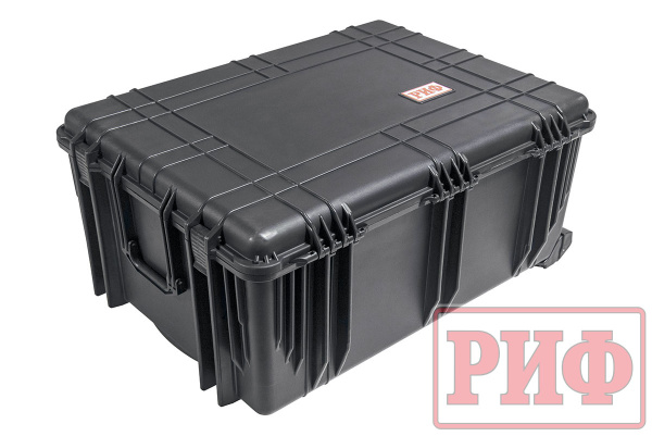 Кейс защитный ударопрочный РИФ 790х595х365 мм на колесах с телескопической ручкой