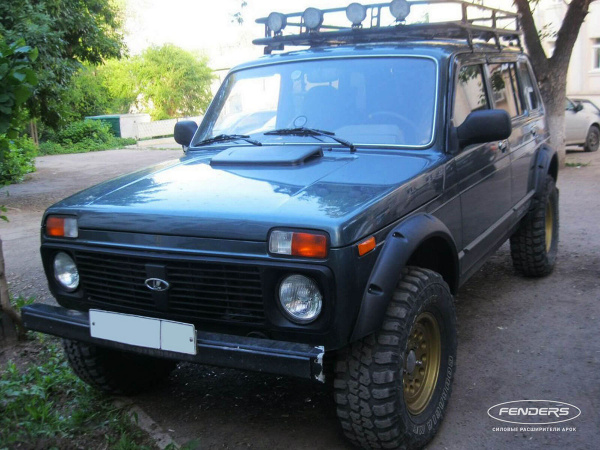 Расширители колёсных арок ВАЗ НИВА 2121 5D под нерезанные арки колёс Расширители колёсных арок ВАЗ НИВА 2121 5D под нерезанные арки колёс