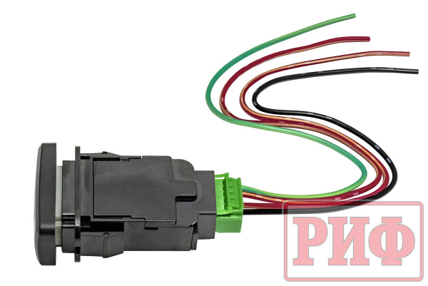 Кнопка ВКЛ/ВЫКЛ, белый, REAR LIGHTS TOYOTA 40x20 горизонтальная Кнопка ВКЛ/ВЫКЛ, белый, REAR LIGHTS TOYOTA 40x20 горизонтальная