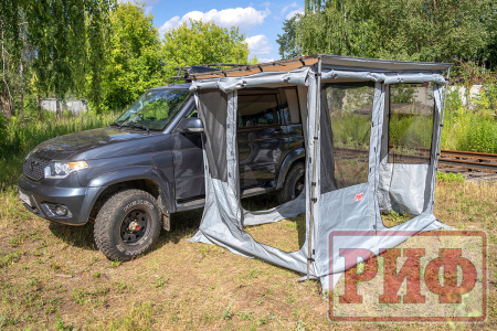 Стенки к автомобильной маркизе (тамбур) РИФ 2х2,5 м Стенки к автомобильной маркизе (тамбур) РИФ 2х2,5 м