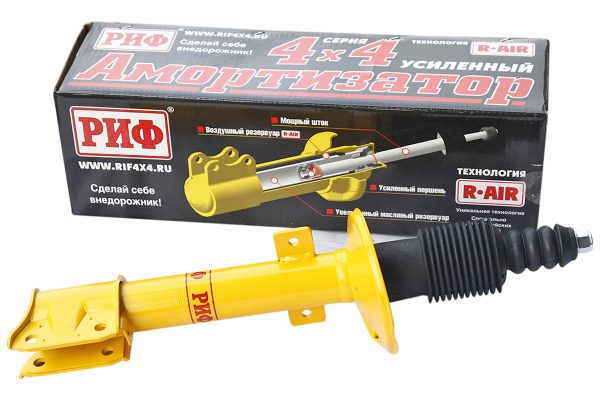 Амортизатор РИФ задний масляный Renault Duster 2010+ лифт 40 мм Амортизатор РИФ задний масляный Renault Duster 2010+ лифт 40 мм