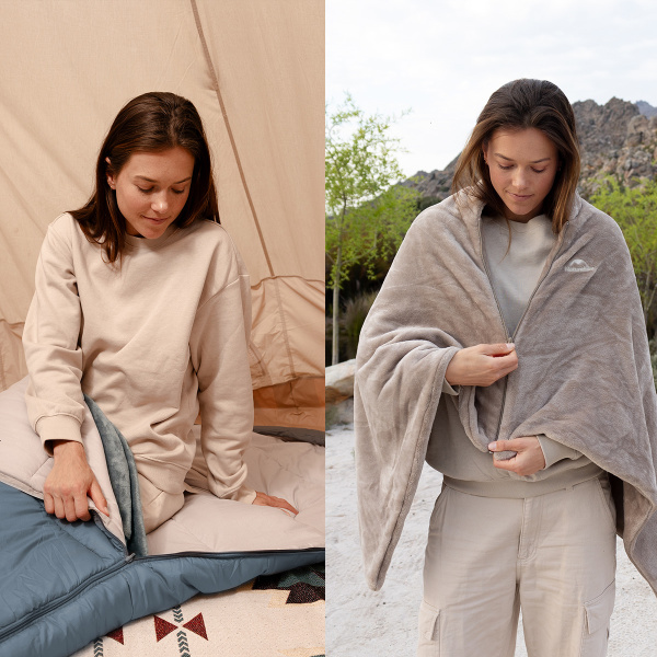 Мешок спальный Naturehike Envelope M400 с подогревом, (190+30)х80 см, (левый) (ТК: -1C), коричневый