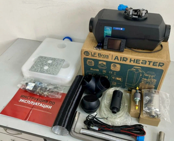 Воздушный стояночный обогреватель Лунфэй 12V/2кВт, дизель Воздушный стояночный обогреватель Лунфэй 12V/2кВт, дизель