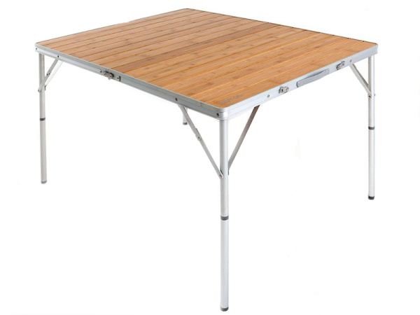 Стол кемпинговый Bamboo с бамбуковой столешницей 120,0 Х 90,0 Х 68,0 см.