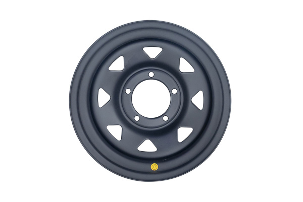 Диск усиленный УАЗ стальной черный 5x139,7 8xR16 d110 ET-19 (треуг. мелкий) Диск усиленный УАЗ стальной черный 5x139,7 8xR16 d110 ET-19 (треуг. мелкий)