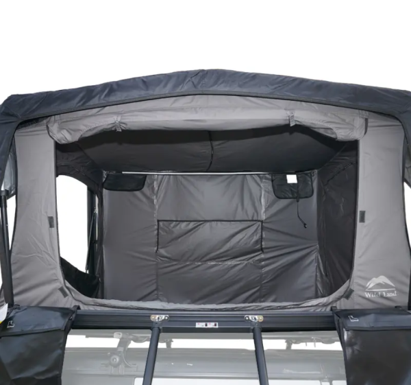 Палатка на крышу автомобиля Wild Land Desert Cruiser 120 Pro с лестницей